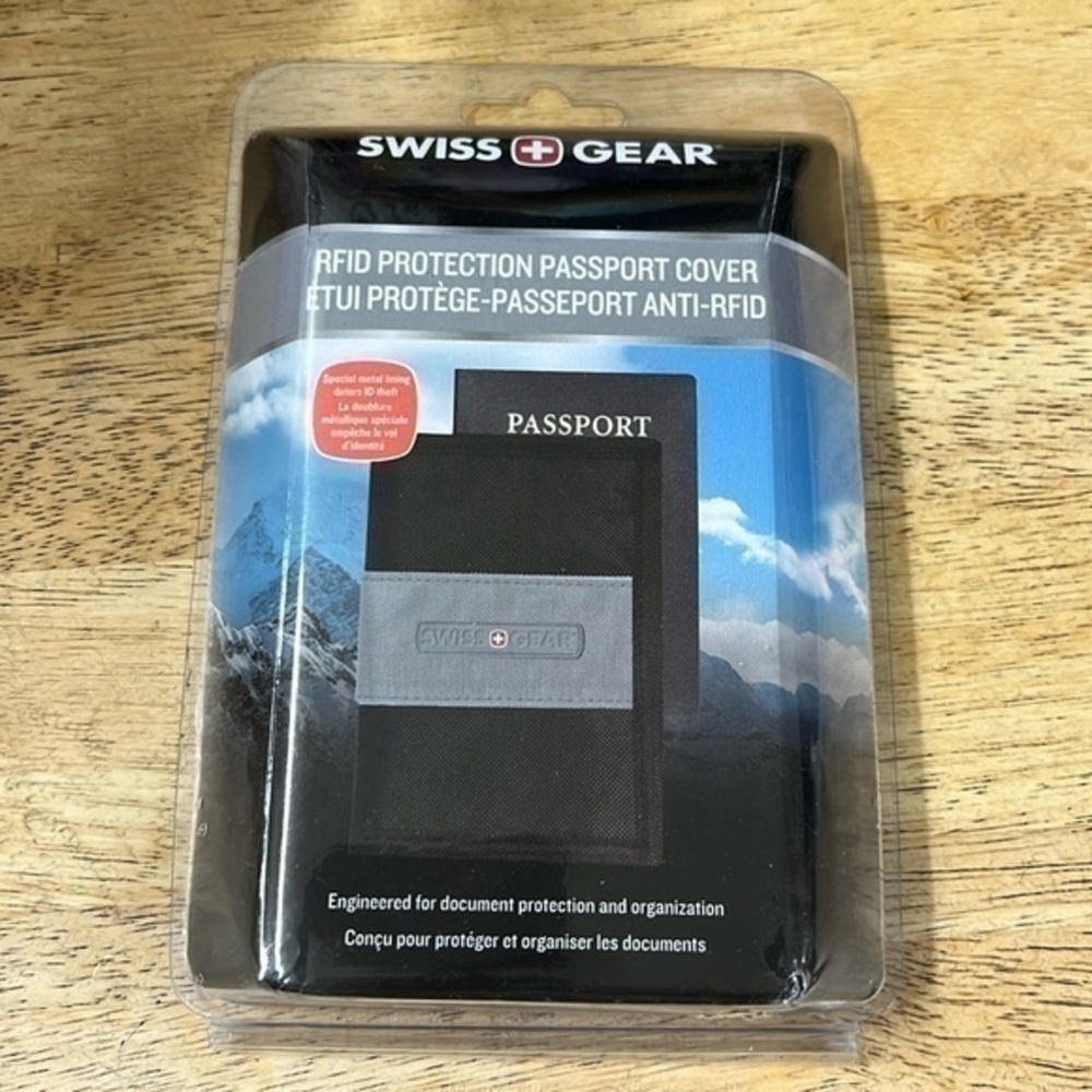 Swiss gear RFID protection passport cover New